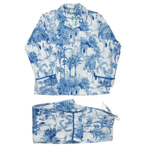 Blue and White Pyjamas