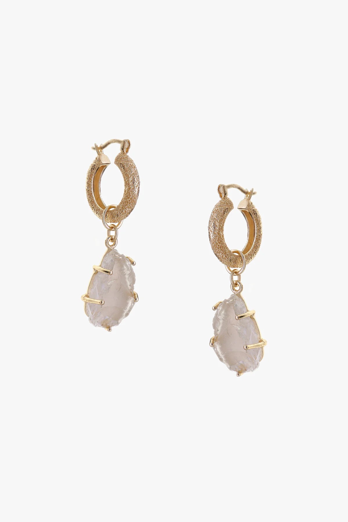 Ouartz Earrings