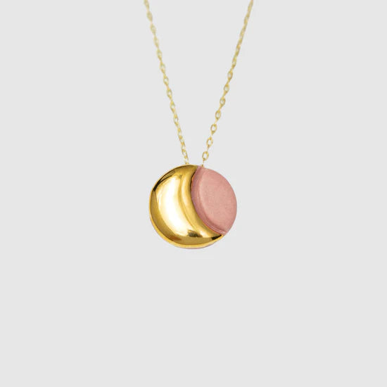 Pink Moon Necklace
