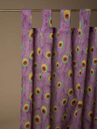 Voile Curtain Purple