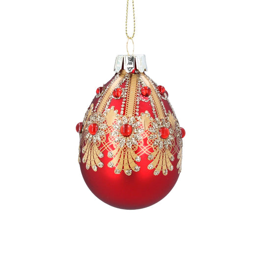Christmas Oval Bauble