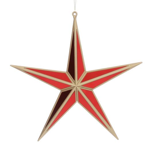 Mirror 5 Point Star