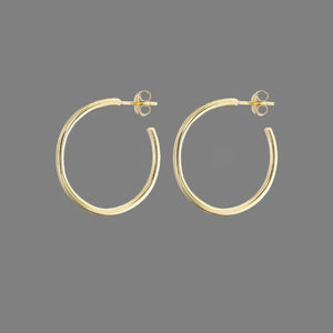 Mary K Gold Classic Hoop Earrings