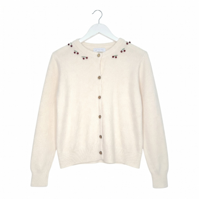 Cherry Cardigan in Cream