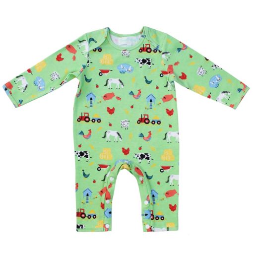 Farmyard Print Jumpsuit