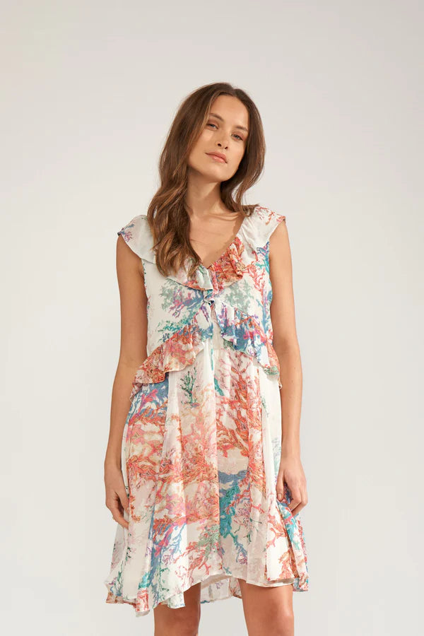 Nucoral Ruffle Dress