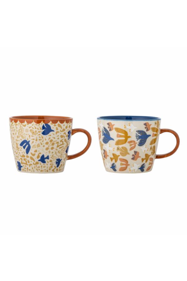 Set of 2 Bird Mugs