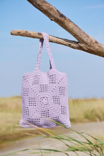 Crochet Bag Dusty Violet