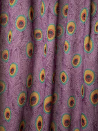 Voile Curtain Purple