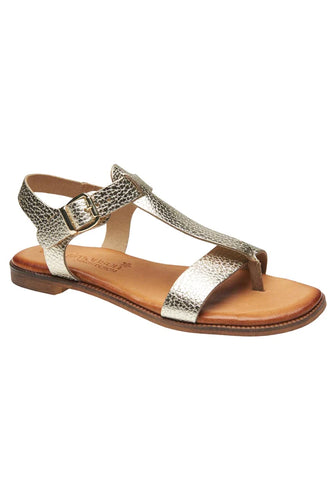 Athena Gold Sandals