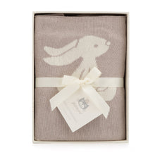 Load image into Gallery viewer, Bashful Beige Bunny Blanket