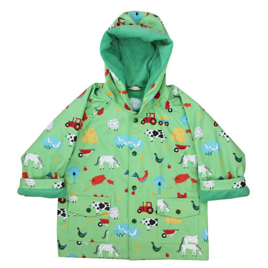 Down on the Farm Raincoat