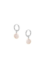 Load image into Gallery viewer, Pearl Earrings Silver