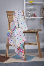 Load image into Gallery viewer, Foxford Rainbow Spot Baby Blanket