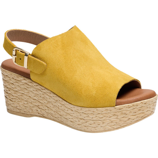Line Ocre Wedge Sandal