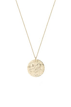 Load image into Gallery viewer, Gold Circle Necklace 