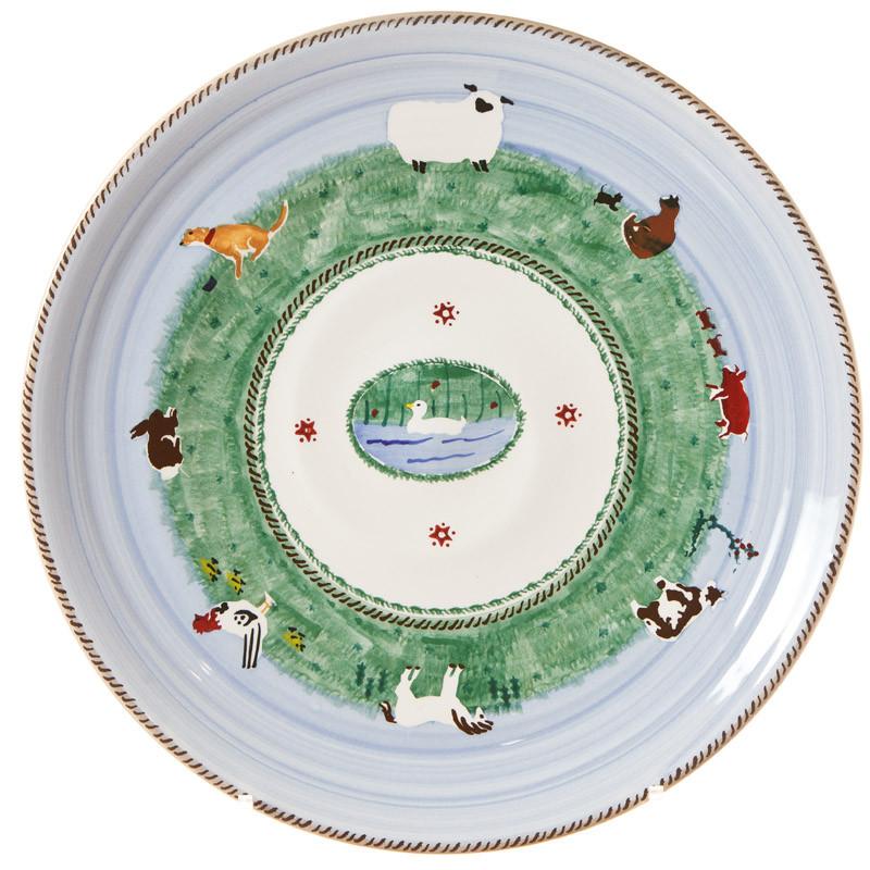 Nicholas Mosse Shallow Dish Landscape Pattern