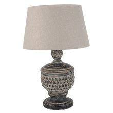Load image into Gallery viewer, Table Lamp Jasmine Antique Black with Shade