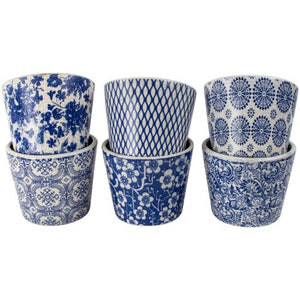 Old Style Dutch Pots Blue